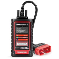 Thinkdiag2 OBD2 Diagnostic Scanner for iOS & Android, Bluetooth Scan Tool with Bidirectional Control/CAN-FD Protocol/AutoVIN/Active Test