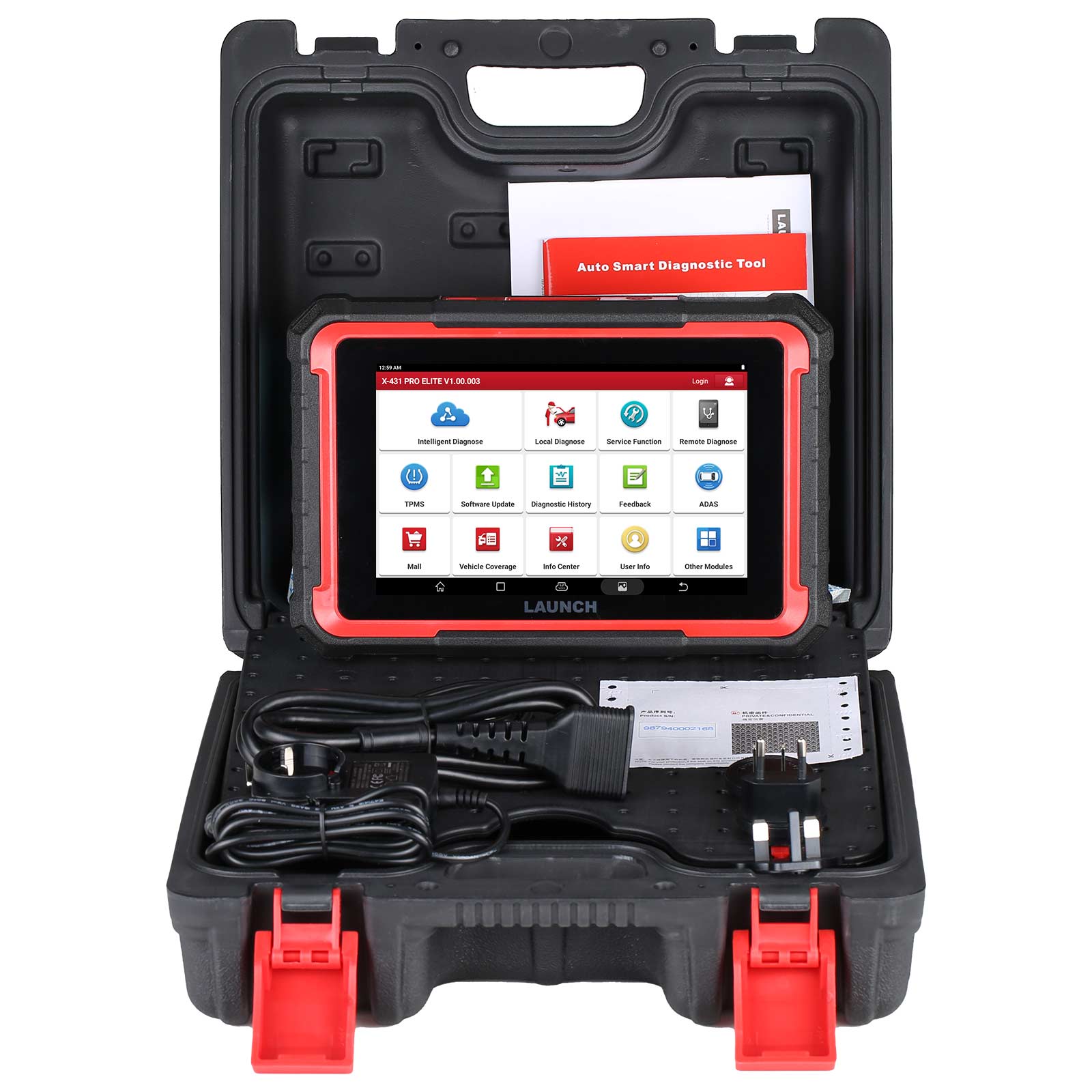 Launch X431 PRO Elite OBD2 Scanner 2023 New Bidirectional Scan Tool With CANFD  DOIP, ECU Coding