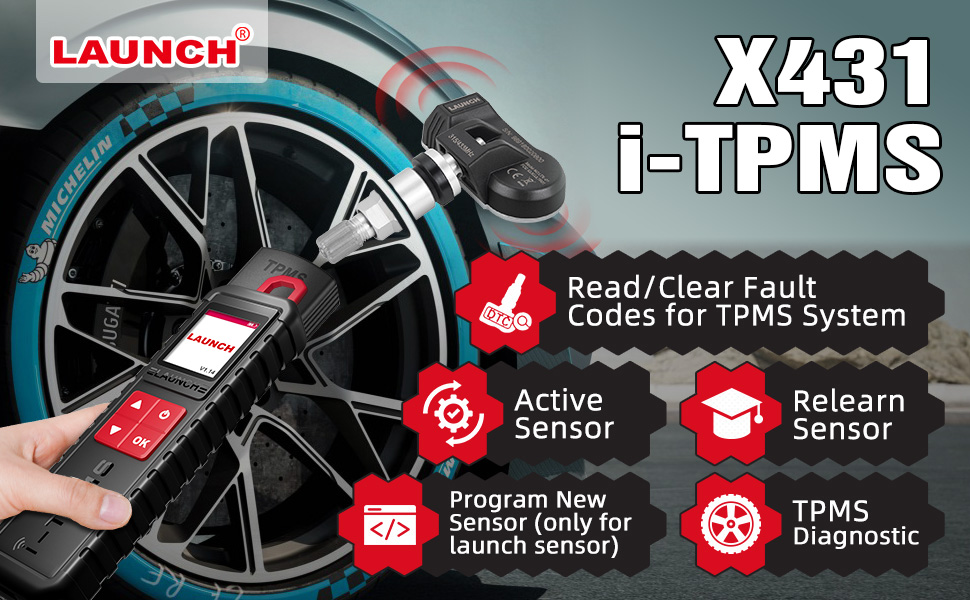 Launch X431 i-TPMS Tire Pressure Detector