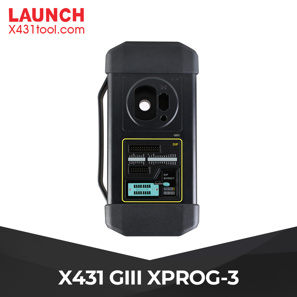 Launch X431 GIII X-PROG 3 Advanced Immobilizer & Key Programmer Compatible with X431 V/X431 V+/Pros/PRO3S+/Pro5/PAD VII