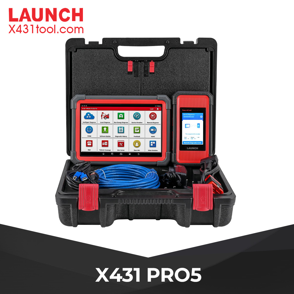 Launch X431 PRO 5 PRO5 Full System Diagnostic Tool with Smartlink 2.0 Support J2534/ CANFD/ DoIP Upgrade Version of X431 Pro3