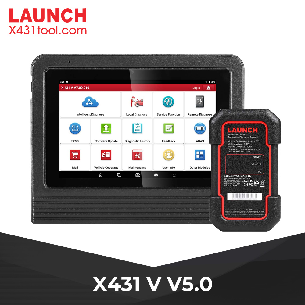 Original Launch X431 V V5.0 8inch Tablet Same as X431 PRO V5.0 WiFi/ Bluetooth Full System Diagnostic Tool